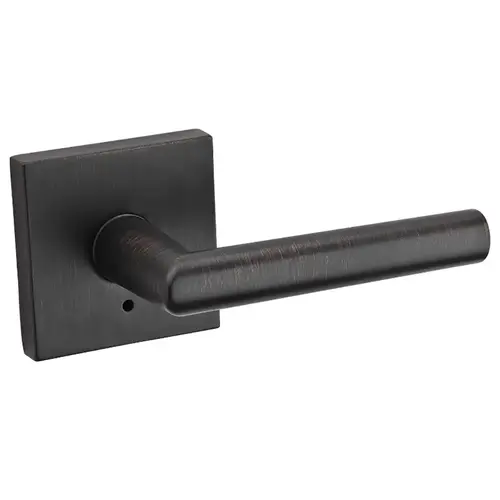 Milan Square Privacy Door Lock with 6AL Latch and RCS Strike Venetian Bronze Finish