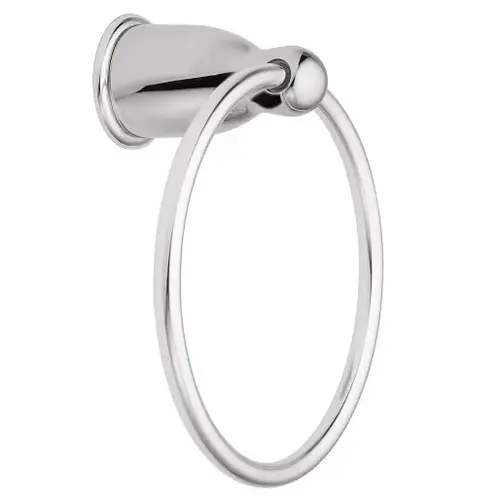 Mason Towel Ring Bright Chrome Finish