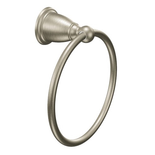 Brantford Towel Ring Brushed Nickel Finish