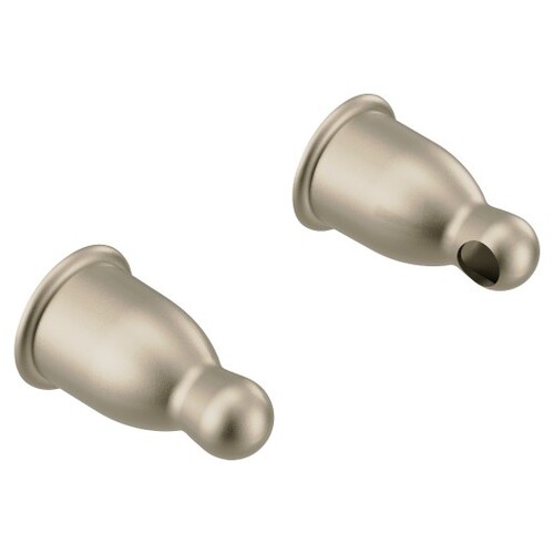 Moen YB8000SN Mason Towel Bar/Paper Holder Posts Pair in Satin Nickel