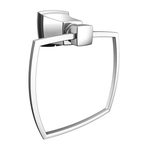 Boardwalk Towel Ring Bright Chrome Finish