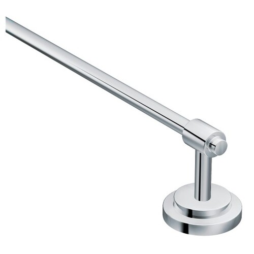 Iso 24" Towel Bar Bright Chrome Finish