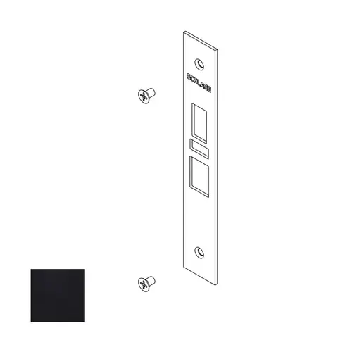 Schlage Commercial 09666622 Armor Front and Screws for L9453, L9485, or L9486 Matte Black Finish