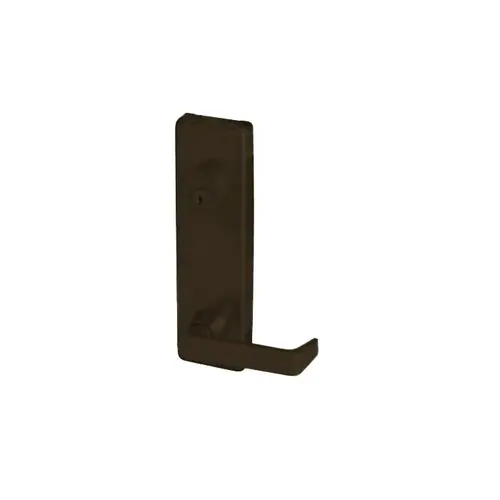 Lock Exit Device Trim Dark Bronze Painted