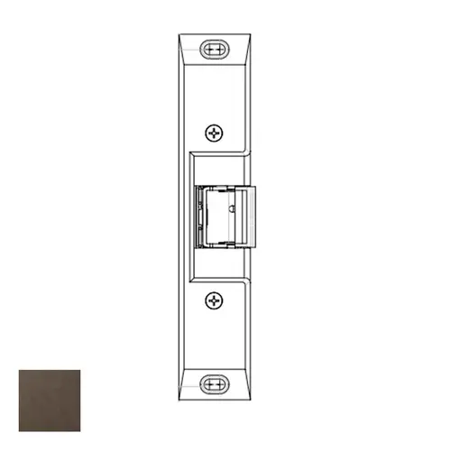 HES 789S-613E Faceplate 9" x 1-3/4" x 11/16", Rim Exit Devices, Metal Jambs, 7000 Series, 613E/US10BE Dark Oxidized Satin Bronze