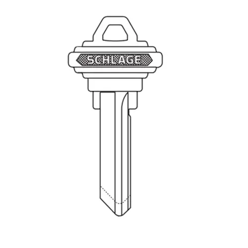 Control Key Blank L Keyway