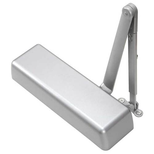 Yale Commercial 5801689 Non Hold Open Tri Mount Door Closer Aluminum Finish