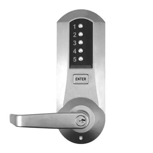 Schlage Satin Chrome Cylindrical Lever Lock Passage 2-3/8" Backset 1/2" Throw Latch C Keyway