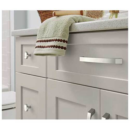 Premise 6-5/16" Center to Center Cabinet Pull Satin Nickel Finish