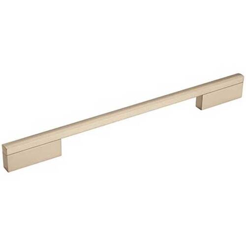 Separa 10-1/16 in (256 mm) Center-to-Center Silver Champagne Cabinet Pull