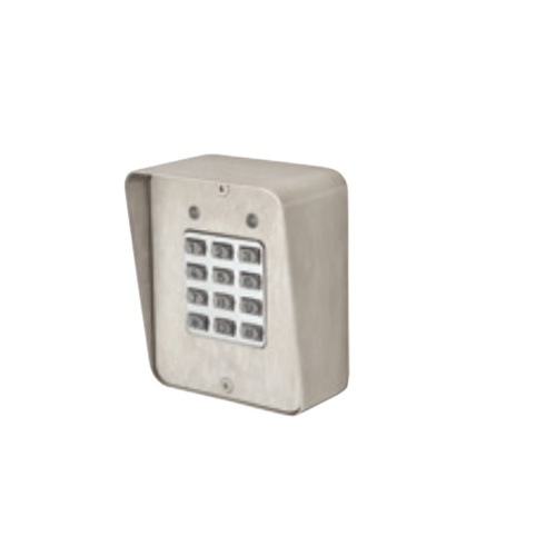 Locknetics DKP-NS Outdoor Digital Keypad with Up to 1010 Users with Two Zones and Relocking Time Delay