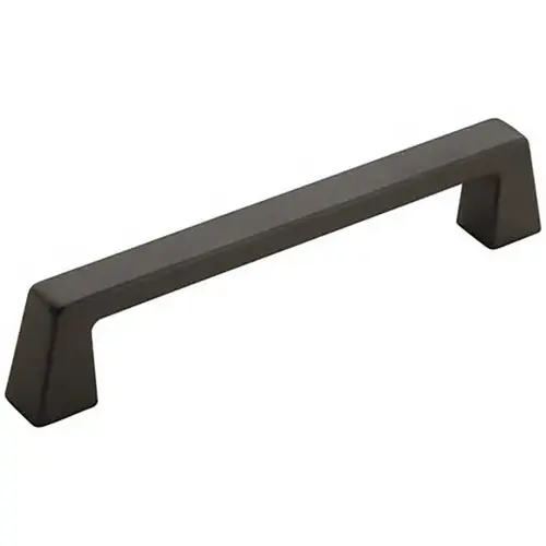 5-1/16" (128 mm) Center to Center Blackrock Cabinet Pull Black Bronze Finish - pack of 5