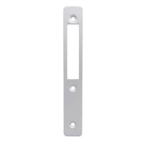 International Flat Style Long Throw Deadlock Face Plate Anodized Satin Aluminum