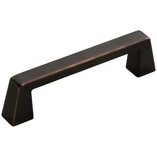 3-3/4" (96 mm) Center to Center Blackrock Cabinet Pull Oil Rubbed Bronze Finish - pack of 25