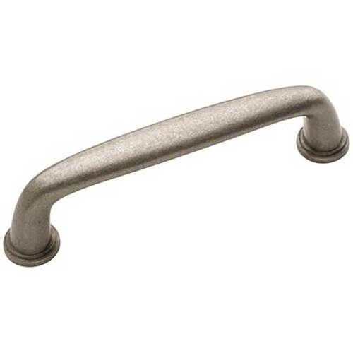 3-3/4" (96 mm) Center to Center Kane Cabinet Pull Weathered Nickel Finish