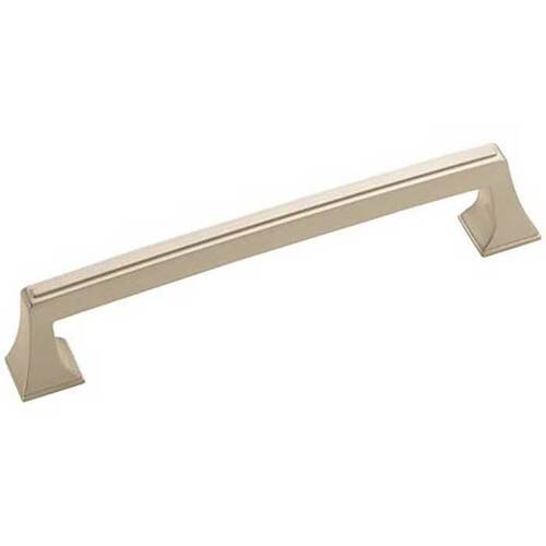 Mulholland Traditional Style Bar Cabinet Pull Handle 6 5/16" Center to Center Satin Nickel