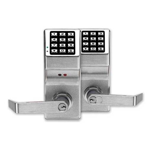 Trilogy Electronic Double Sided Digital Lock Satin Chrome Finish