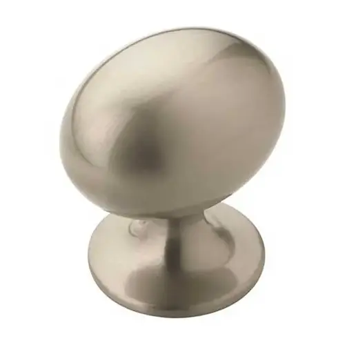 1-3/8" (35 mm) Allison Value Oversized Cabinet Knob Satin Nickel Finish - pack of 25