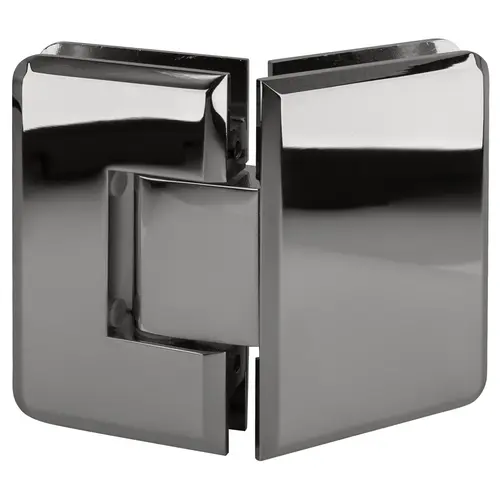 Polished Chrome Cologne 045 Series 135 degree Glass-to-Glass Hinge