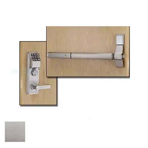 ET Series Trilogy Proximity Keypad Exit Trim Satin Chrome