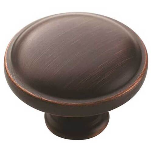 1-1/4" (32 mm) Diameter Allison Value Cabinet Knob Oil Rubbed Bronze Finish