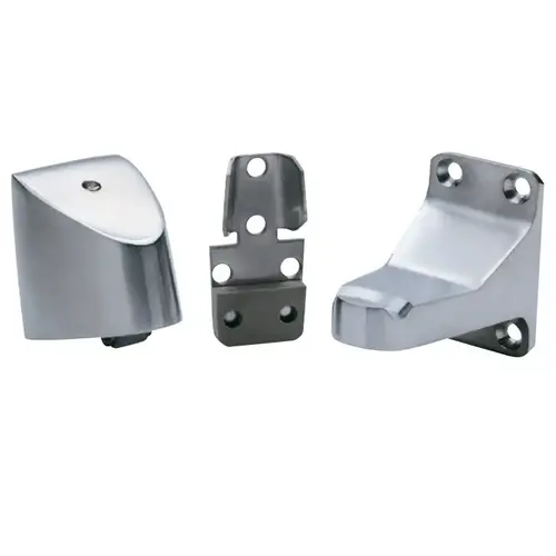 Automatic Door Stop and Holder Satin Chrome Finish