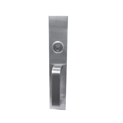 Marks Hardware M99F/32D-G3 Exit Trim - Nightlatch Pull Handle x Plate, G3-Less Conventional Cylinder, Stainless Steel US32D/630