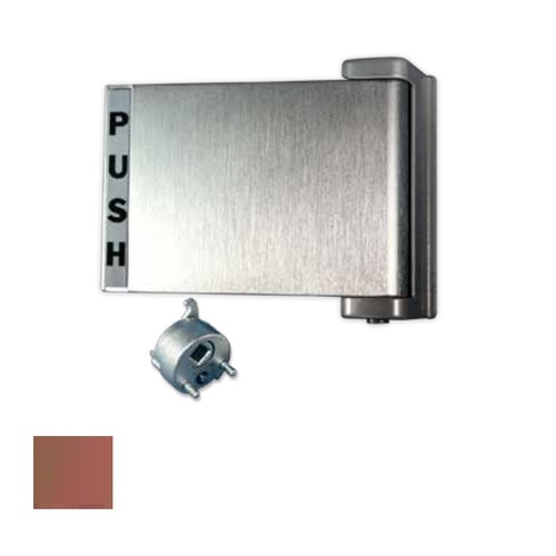 International Commercial Storefront Door Paddle Handle Push R. PH-4522 Baked Storefront Bronze Paint