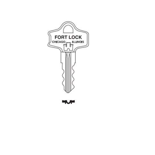 Fort Key Blanks F/5000 Series 750 Keyway - pack of 10