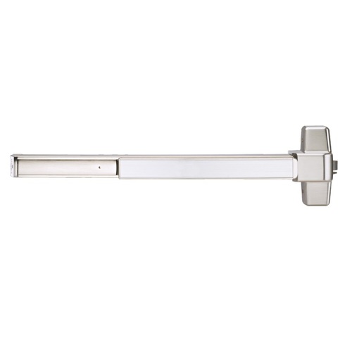 Hurricane Rated Rim Exit Device, Less Trim, 36", Grade 1, Stainless Steel US32D/630