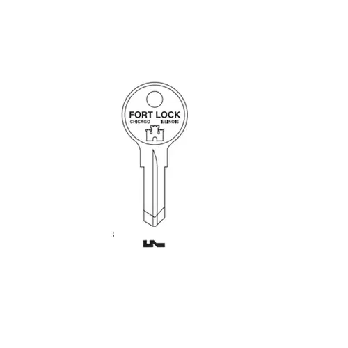 Compx Security KS00V-XCP10 Fort Key Blanks F/2400 Series 5 Disc - pack of 10