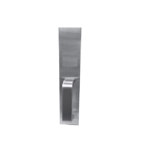 Exit Trim - Dummy Pull Handle x Plate, Stainless Steel US32D/630