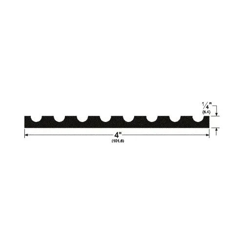 192 Floor Plate/Safety Tread Mill Finish Aluminum