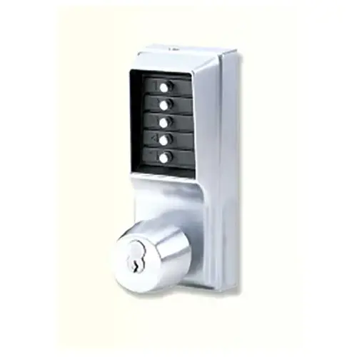 Combo Passage/Key Bypass Schlage Satin Chrome