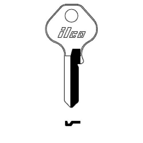 ILCO KEY BLANK NP ILCO KEY BLANK NICKEL PLATED - pack of 10