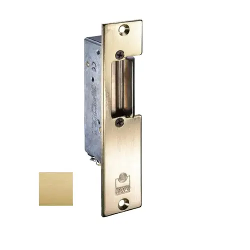 ROFU 1402-05 US4 1400 SERIES ELECTRIC STRIKE 12VAC/DC, FAIL SECURE SATIN BRASS