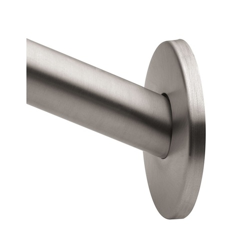 Moen 21025BS 60 in. Curved Shower Rod Only in Brushed Stainless Steel