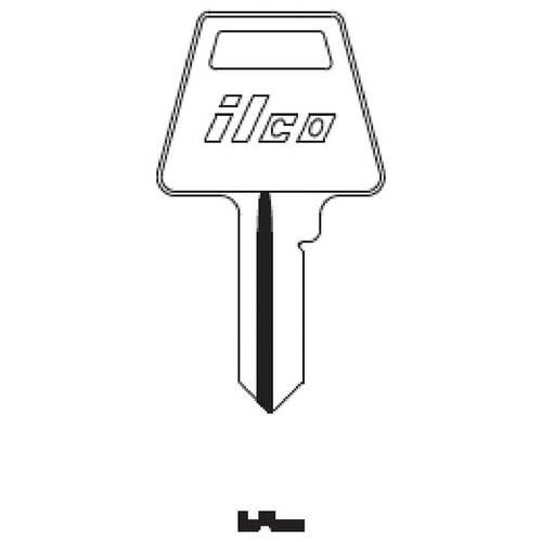 Kaba Ilco Key Blank Silver