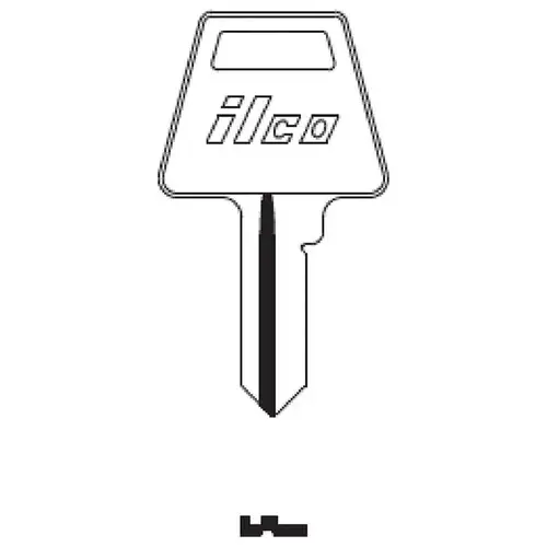 Kaba Ilco Key Blank Silver