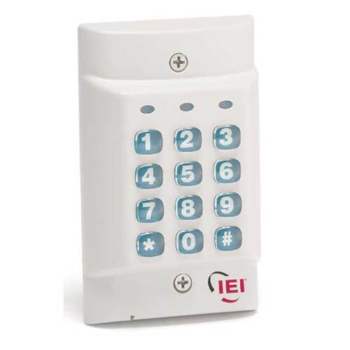 Nortek Security and Control 212MP Indoor/Outdoor Surface-Mount Keypad, Multipad, Backlit Keys