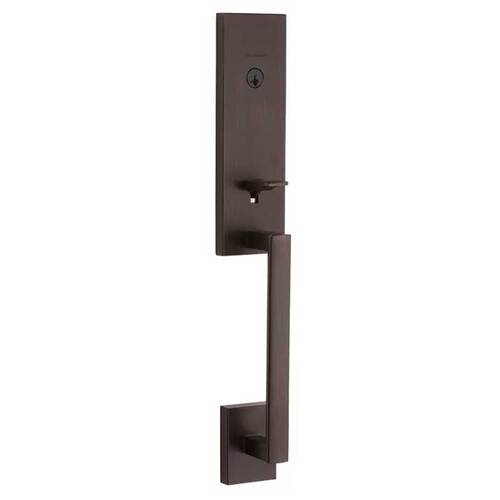 Vancouver Handleset w/Single Cylinder Deadbolt Exterior Only