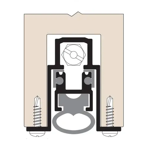 Zero 364AA-36 Automatic Door Bottom