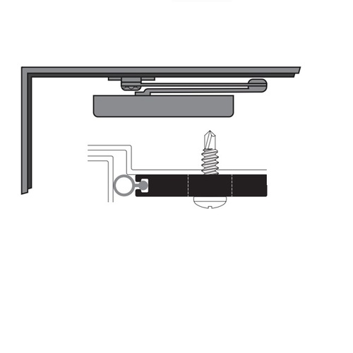 Zero International Inc 429AA-S-36X84 Head and Jamb Gasketing