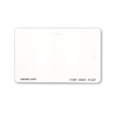 Cansec Systems Ltd CA-CP2GR-A37 CA-CP2GR-A AWID CanProx ISO-Thin Printable Card, 37 Bit