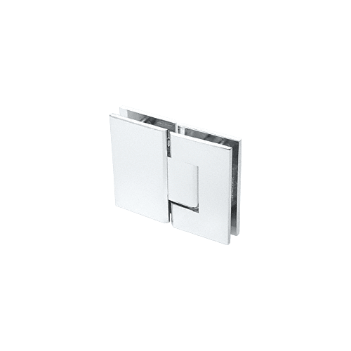Satin Chrome Vienna 580 Series Glass-to-Glass Hinge with Internal 5 Degree Pin Satin Chrome Vienna 580 Series Glass-to-Glass Hinge with Internal 5 Degree Pin