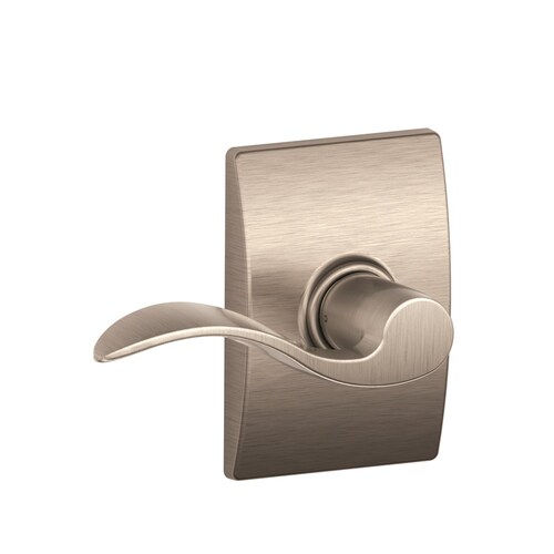 F10 Accent Passage Lever Lock With Century Trim