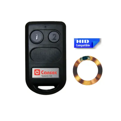 CA-CP1TXFOB2-H HID Two-Button RF Transmitter, 26 Bit