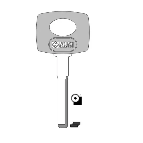 Plastic Head Key