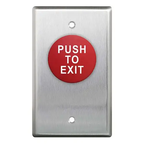 Request to Exit Red Button