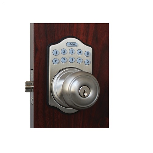 Lockey E930-SN-R Electronic Knob Lock Remote Ready W/1 Remote